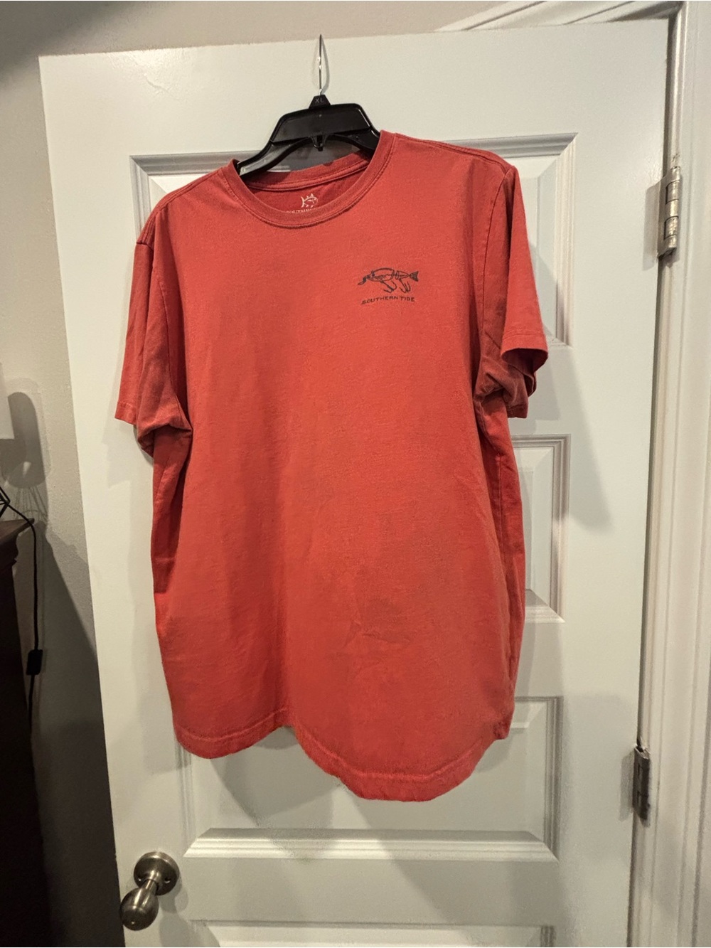 Southern Tide Coral Short Sleeve Crewneck Tee